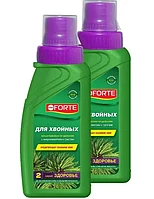 Удобрение Bona Forte органоминеральное жидкое Здоровье для хвойных растений, фл. 285 мл