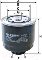 Топливный фильтр Filtron PP852/2