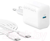 Зарядное устройство сетевое Anker 312 20W USB-C Wall Charger + C / ANK-B2347G21-WT