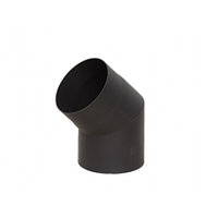 Колено (отвод) конструкционная сталь черная (08ПС/2мм) 45° Д.120 мм