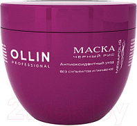 Маска для волос Ollin Professional Megapolis на основе черного риса