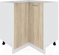 Шкаф-стол кухонный Кортекс-мебель Корнелия Лира НШУ без столешницы угловой