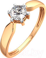 Кольцо помолвочное из розового золота ZORKA 2101160.14K.R