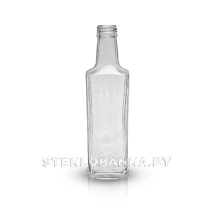 Стеклянная бутылка 0,250 л. (250 мл.) Гранит ВИНТ (28), фото 2