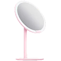 Зеркало для макияжа Amiro HD Daylight Mirror Розовое