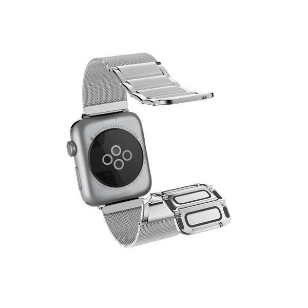Браслет Raptic Classic Plus для Apple Watch 38/40 Серебро - фото 3 - id-p226738381