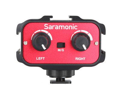Двухканальный аудиоадаптер Saramonic SR-AX100 - фото 6 - id-p226762828