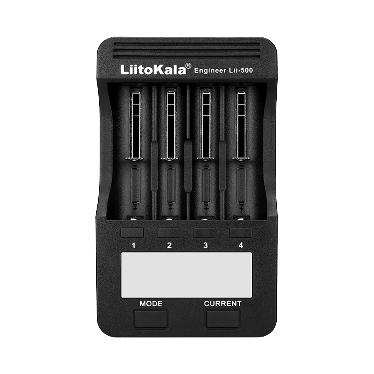 Зарядное устройство LiitoKala Lii-500 LCD Чёрный - фото 4 - id-p226741417