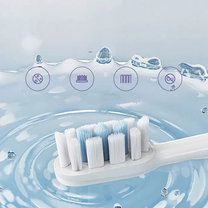 Электрическая зубная щетка Xiaomi Mijia Sonic Electric Toothbrush T302 Серебро - фото 7 - id-p226738593