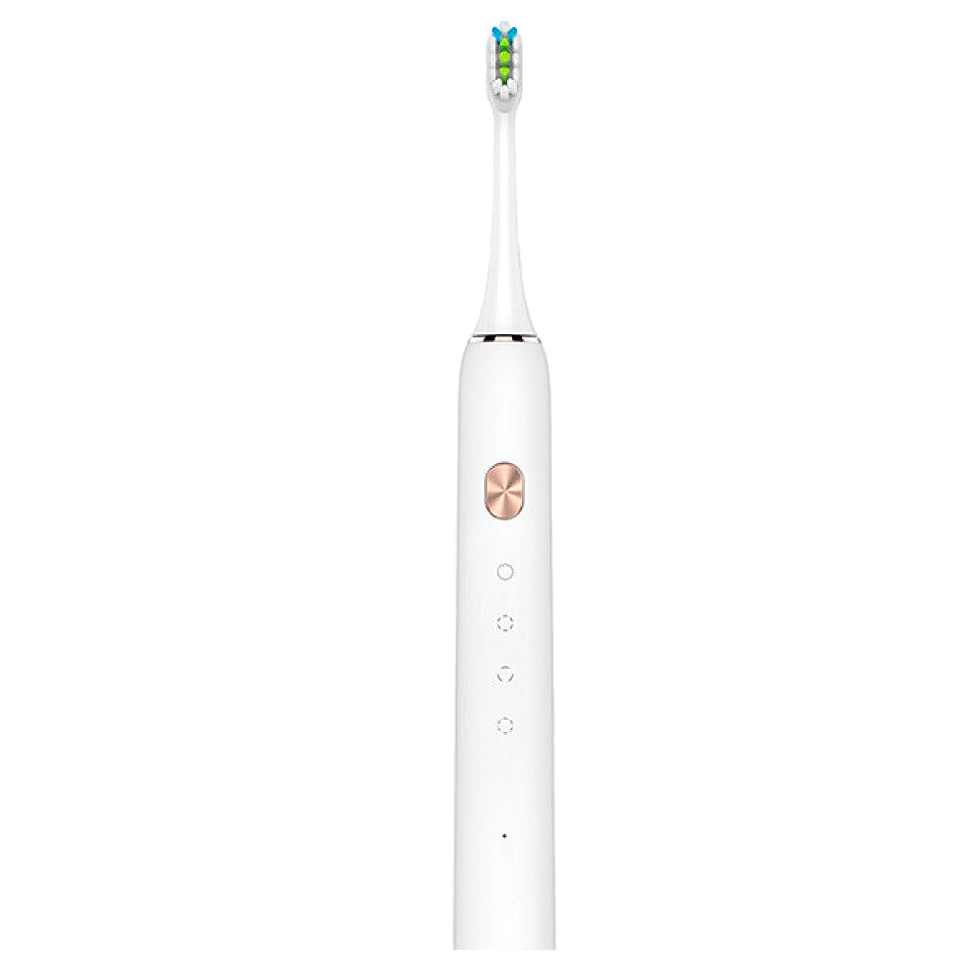 Электрическая зубная щетка Soocas Weeks X3U NEW2 (2 насадки +1 щеточка для лица) Белая - фото 9 - id-p226738629