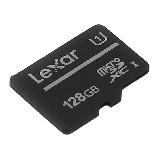 Карта памяти Lexar microSDXC 128Gb UHS-I U1 - фото 2 - id-p226761544