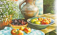 Картина по номерам Easy Art №2 Кувшин с фруктами / 737002