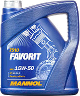 Моторное масло Mannol Favorit 15W50 SL/CF-4 / MN7510-4