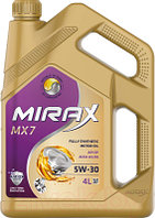 Моторное масло MIRAX MX7 SAE 5W30 API SP, ACEA A5/B5 / 607035