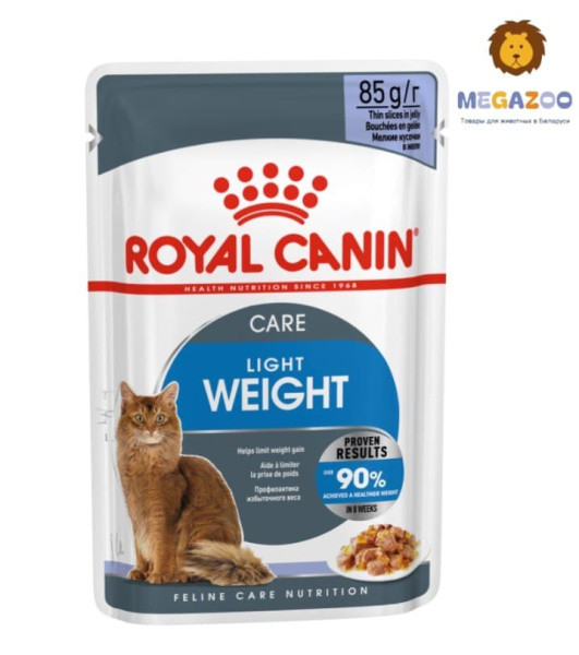 Влажный корм для кошек Royal Canin Light Weight Care (желе) - фото 1 - id-p203714555