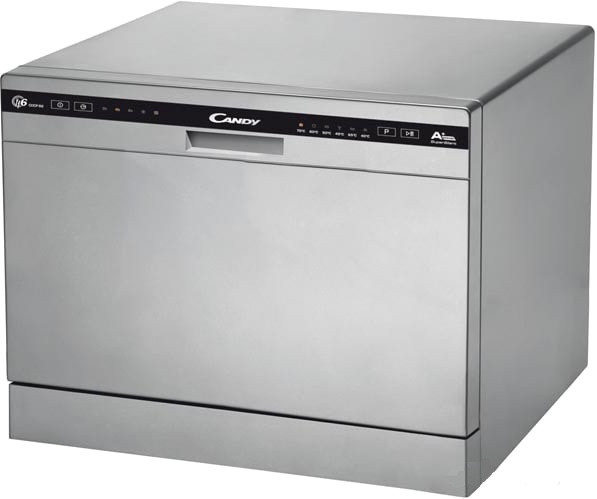 Посудомоечная машина Candy CDCP 6/ES-07 (Серебристый) - фото 1 - id-p194258662