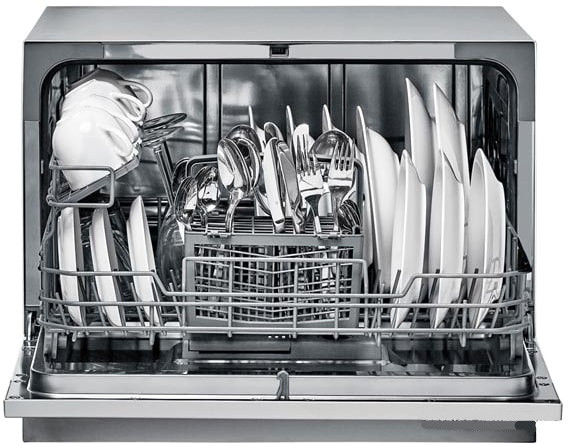 Посудомоечная машина Candy CDCP 6/ES-07 (Серебристый) - фото 2 - id-p194258662