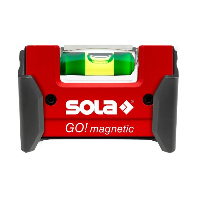 Уровень магнитный GO! magnetic CLIP (SOLA 01621201) - фото 2 - id-p218668236