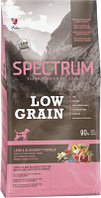 Сухой корм для собак Spectrum Low Grain для щенков ср. и крупных пород с ягненком и черникой