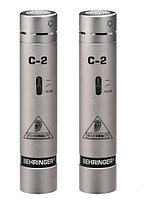 BEHRINGER C-2 - микрофоны (пара),20 Hz - 20 kHz,конденсатор,для студийной или концертной работы