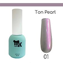 M&K Топ  Pearl #01 10мл (эффект втирки)