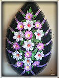 Венок ритуальный (расцветки в ассортименте), фото 5