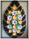 Венок ритуальный (расцветки в ассортименте), фото 7