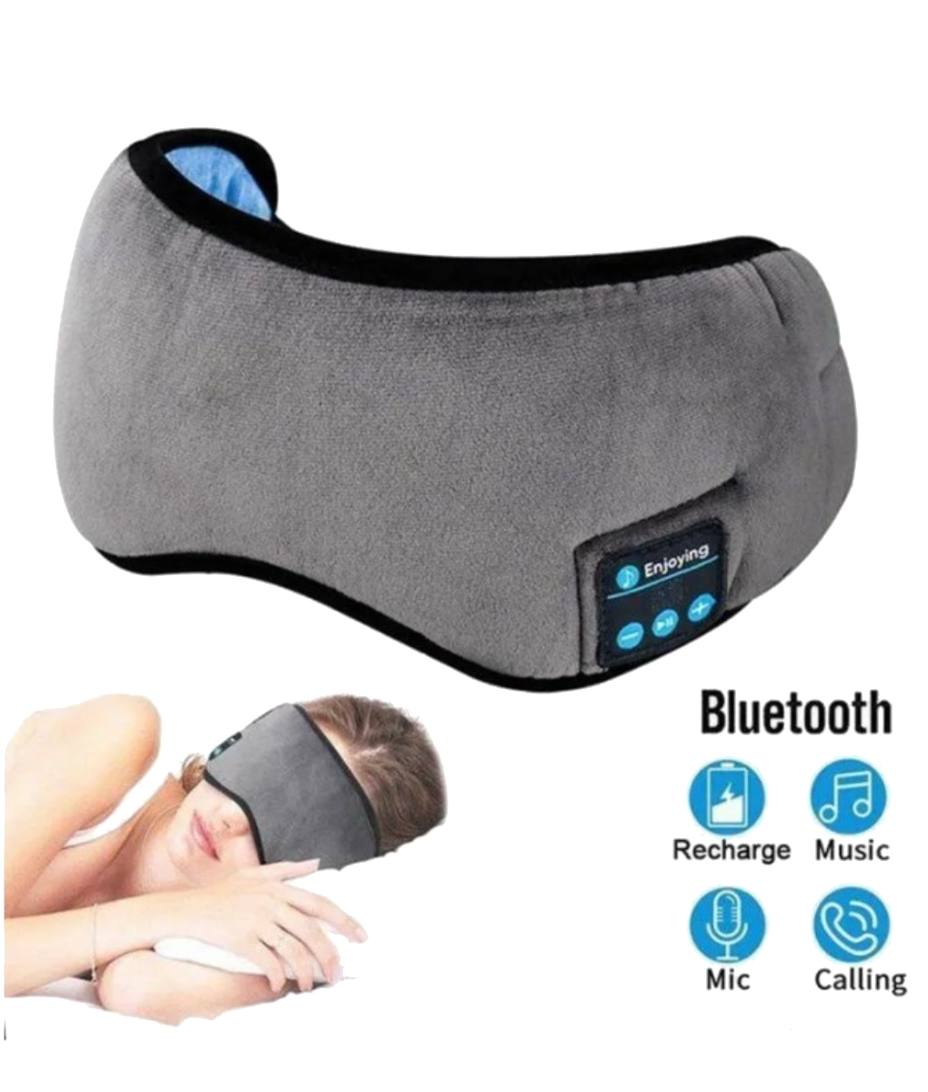 Маска для сна Music Goggles с Bluetooth наушниками - фото 1 - id-p98170647