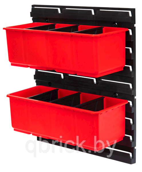 Органайзер настенный Qbrick System Nr 5, красный