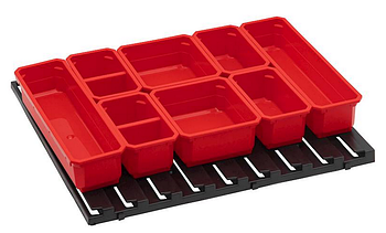 Органайзер настенный Qbrick System Nr 6, красный