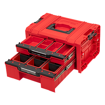 Ящик для инструментов Qbrick System PRO Drawer 2 Toolbox Expert 2.0 RED Ultra HD Custom, красный
