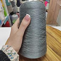 Lafil art. Silver Silk 100% шелк, 2800м 100г цвет серый