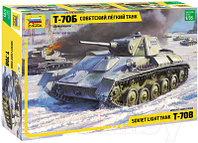 Сборная модель Звезда Советский легкий танк Т-70Б / 3631