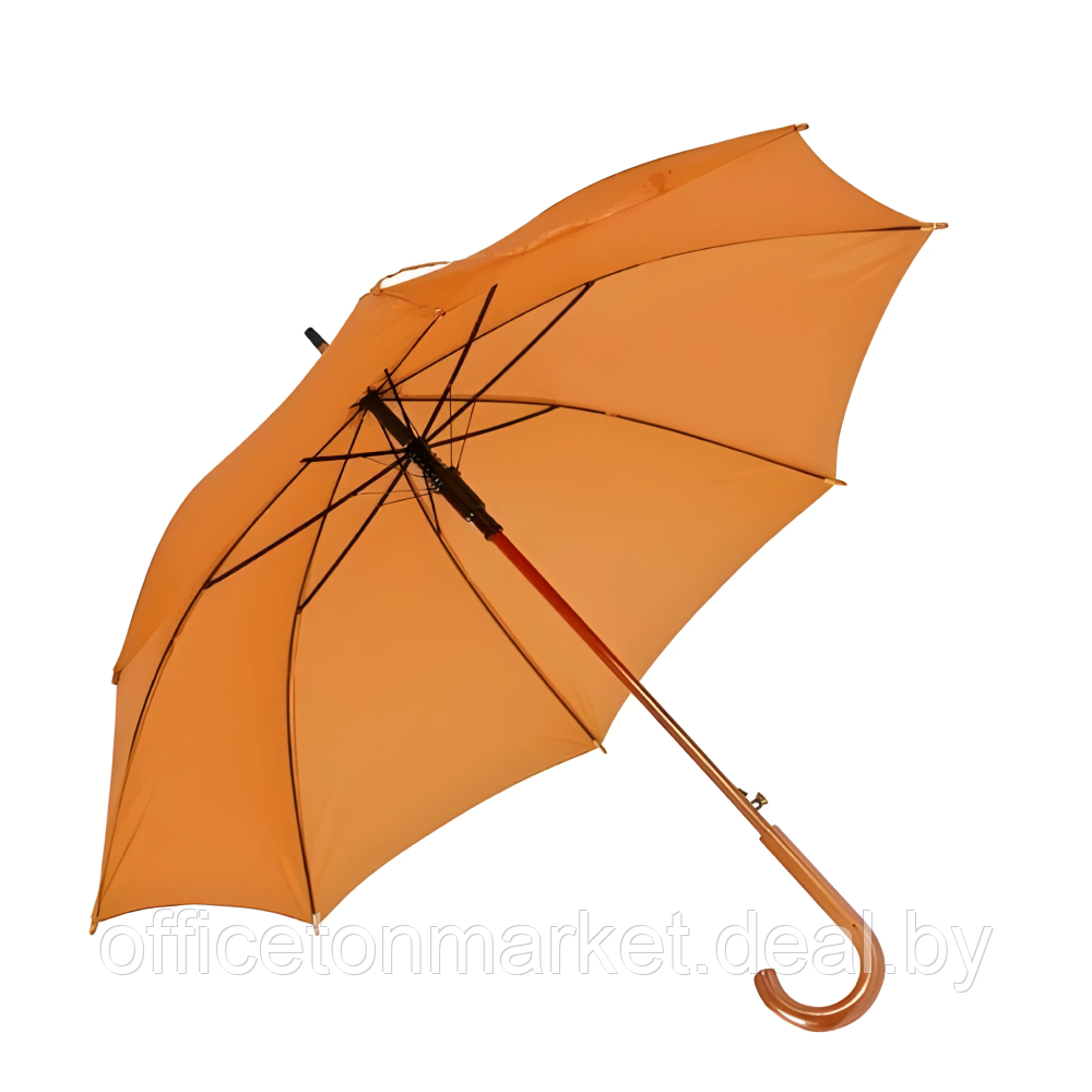Зонт-трость "Nancy", 105 см, оранжевый - фото 1 - id-p141655139