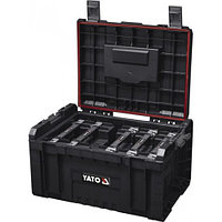 Ящик пластиковый для мобильной системы с 5 органайзерами 240х450х320mm S12 YATO YT-09163