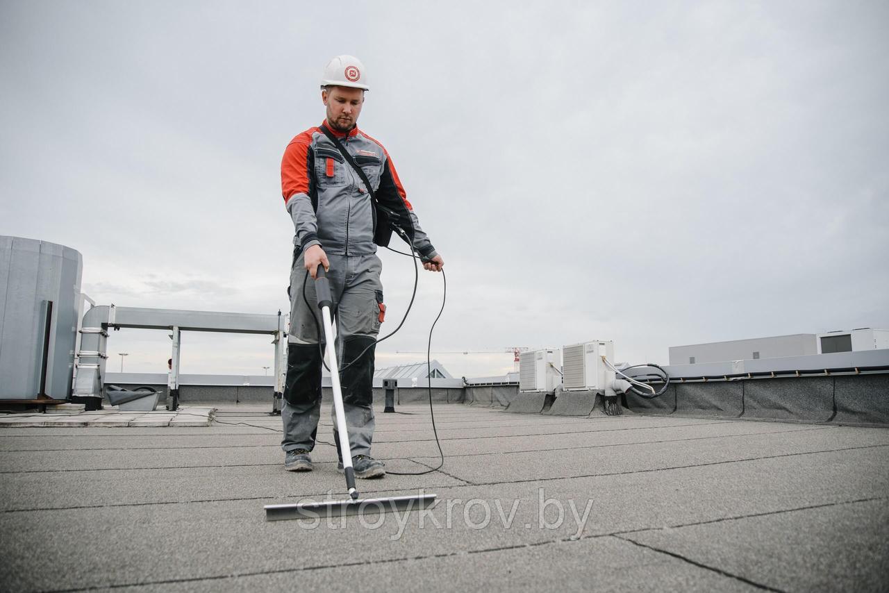 Поиск и устранение протечек на плоской кровле
