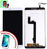 Экран для Xiaomi Mi Max с тачскрином, цвет: белый + ПОДАРОК