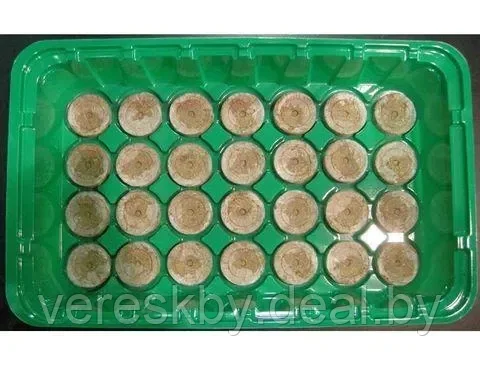 Минипарник под торфяные таблетки 41-44 мм 28 ячейки - фото 1 - id-p200955885