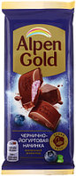 Шоколад Alpen Gold 80 г, «Черника с йогуртом», молочный шоколад