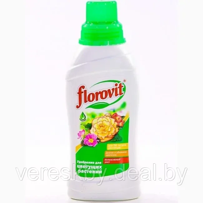 Удобрение Флоровит для цветущих растений жидкое 0.55 кг - фото 1 - id-p197761988