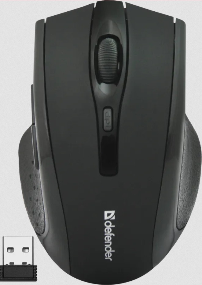 Беспроводная оптическая мышь Defender Accura MM-665, 6 кнопок, 800-1600dpi