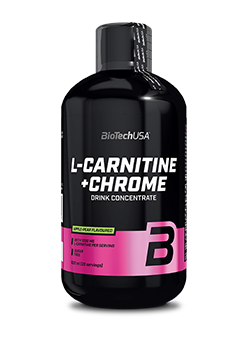 Л-карнитин L-carnitine+Chrome, Biotech USA - фото 1 - id-p222636291