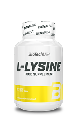 Лизин L-Lysine, Biotech USA - фото 1 - id-p222636478