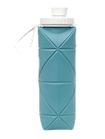 Бутылка для воды трансформер, 600 мл, бирюзовая, FitRule