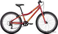 Велосипед Forward Titan 24 1.0 2022 (красный/желтый)