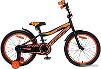 Детский велосипед Favorit Biker 20 2020 (черный/оранжевый)
