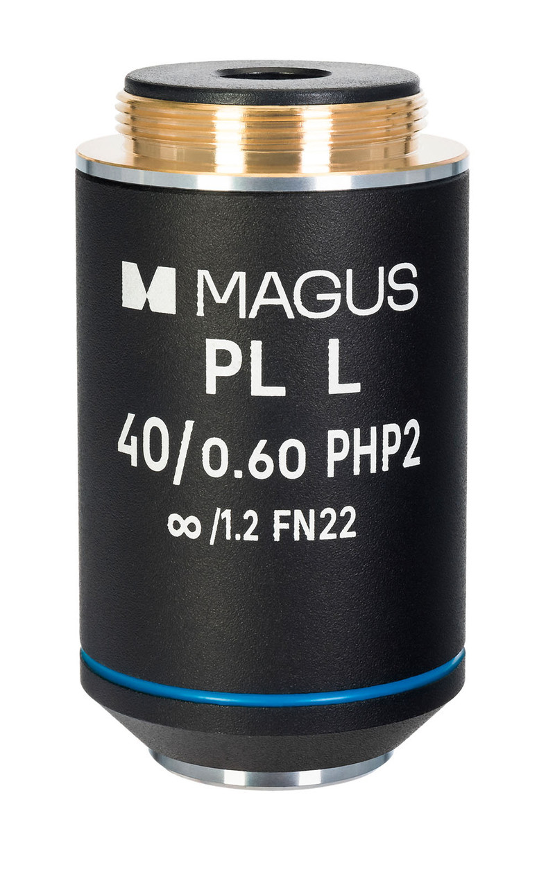Объектив MAGUS 40HP 40х/0,60 Plan L фазовый PHP2 /1,2 WD 3,5 мм - фото 1 - id-p226760609