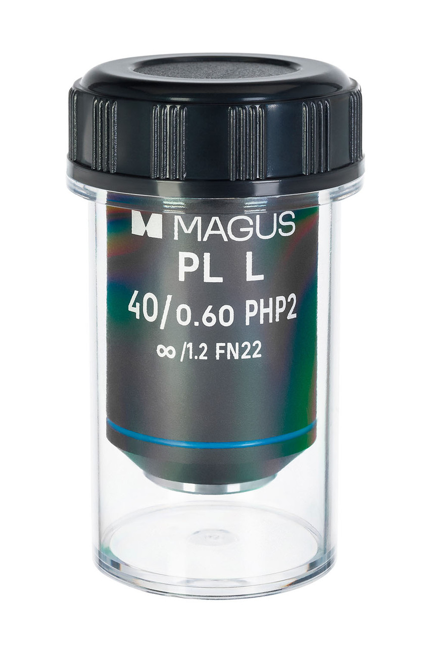 Объектив MAGUS 40HP 40х/0,60 Plan L фазовый PHP2 /1,2 WD 3,5 мм - фото 2 - id-p226760609