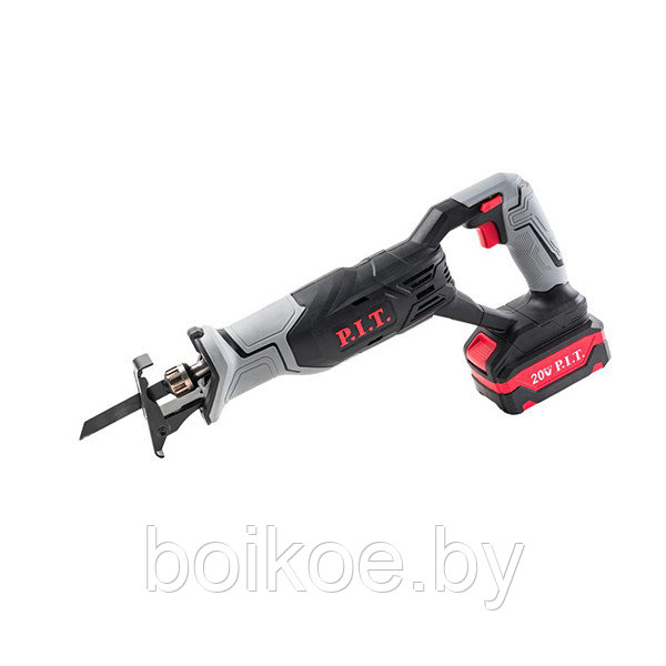 Пила сабельная аккумуляторная PIT PSA20H-115A/1 (Li-ion, 20 В., ход 22 мм)