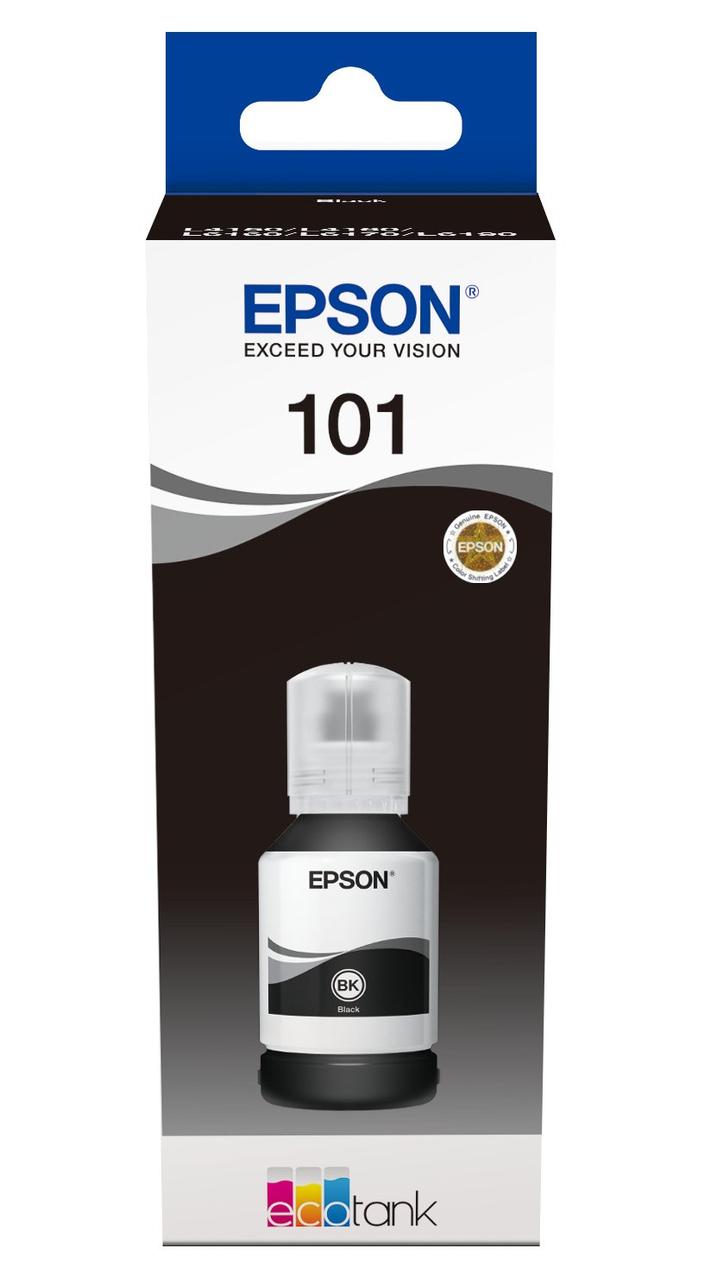Чернила Epson 101 (C13T03V14A) Черный (для Epson L4100/L4200, L46100/L6200, L14100 series)